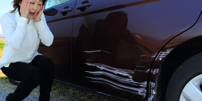 愛車のキズ・ヘコミの修理いたします
