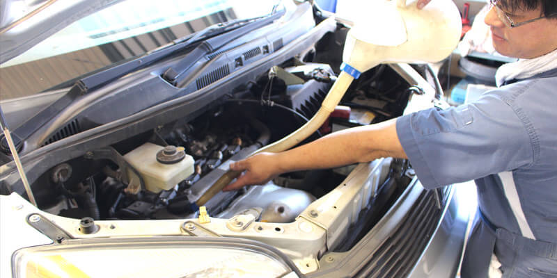 バッテリー交換やオイル交換、ホイール調整まで